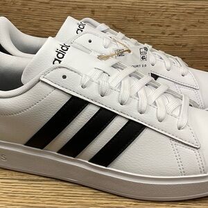 Size 10.5 - Adidas Grand Court 2.0 White Black W women’s